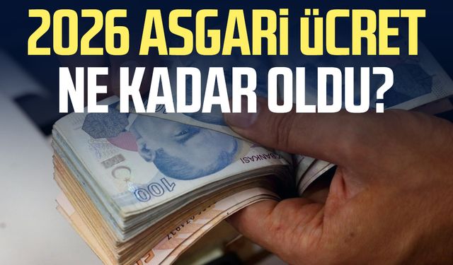 2026 asgari ücret ne kadar oldu?