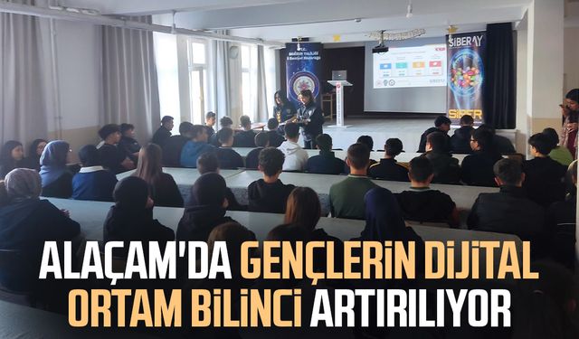 Alaçam'da gençlerin dijital ortam bilinci artırılıyor
