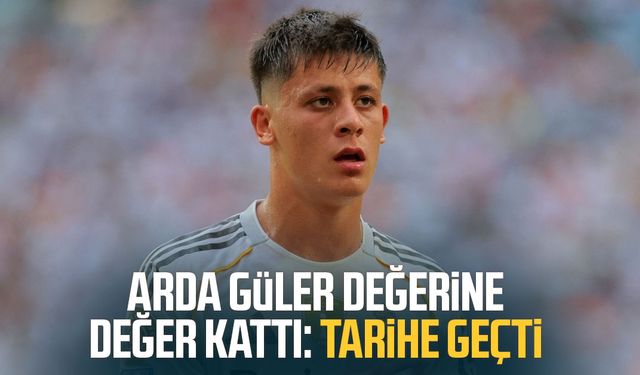 Arda Güler değerine değer kattı: Tarihe geçti