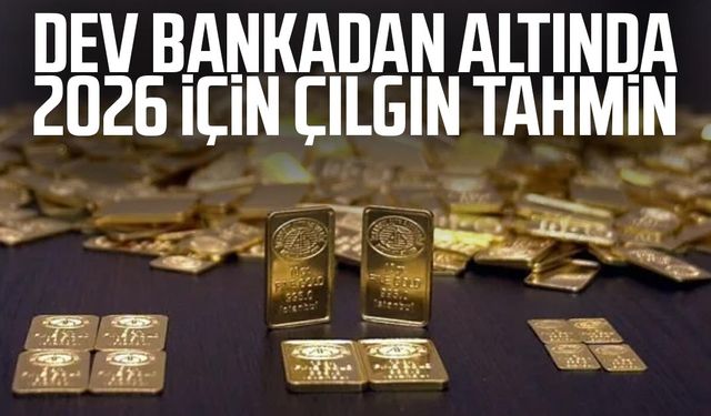 Dev bankadan altında 2026 için çılgın tahmin
