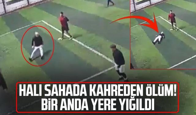Halı sahada kahreden ölüm! Bir anda yere yığıldı
