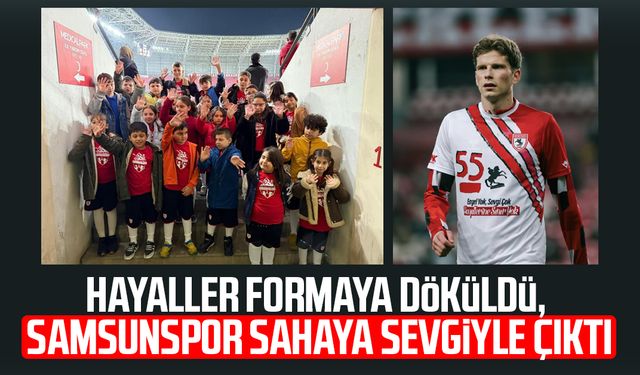 Sahada skor değil, farkındalık konuştu: Samsunspor'dan anlamlı jest