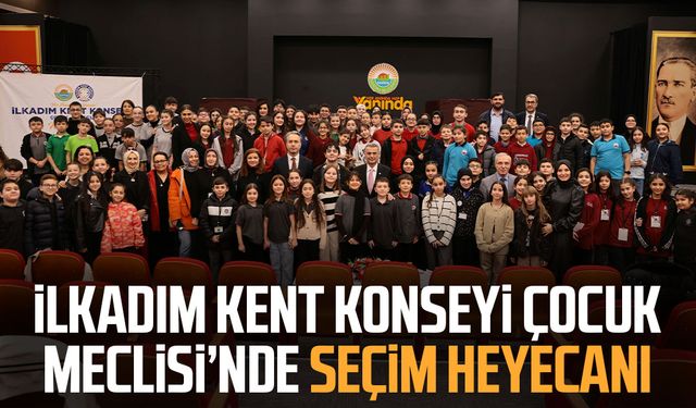 İlkadım Kent Konseyi Çocuk Meclisi’nde seçim heyecanı