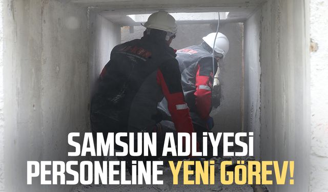 Samsun Adliyesi personeline yeni görev!