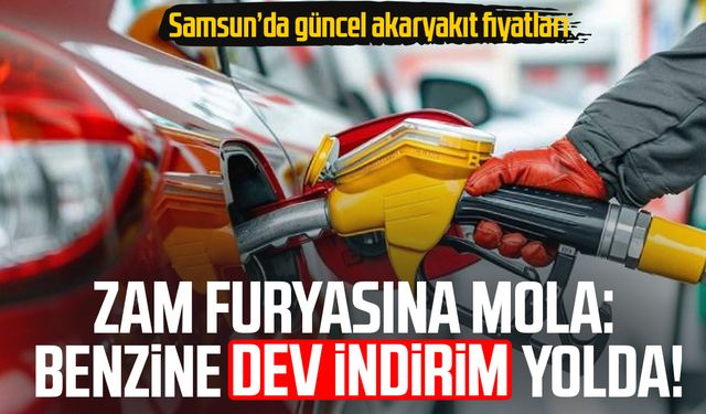 Zam furyasına mola: Benzine dev indirim yolda!