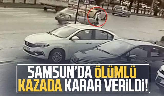 Samsun'da Halim Bekiroğlu'nun öldüğü kaza ile ilgili karar verildi!