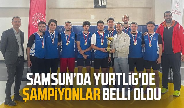 Samsun’da YURTLİG'de şampiyonlar belli oldu