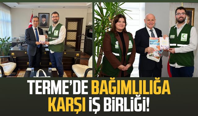 Terme’de bağımlılığa karşı iş birliği!