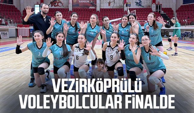 Vezirköprülü voleybolcular finalde