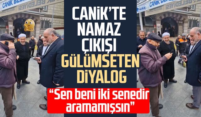 Başkan İbrahim Sandıkçı ile vatandaş arasında gülümseten diyalog
