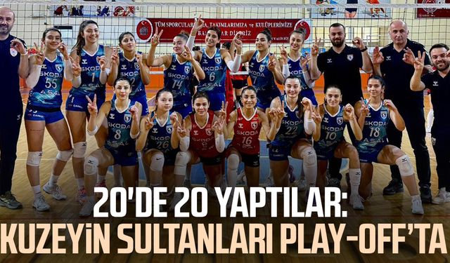 20'de 20 yaptılar: Kuzeyin Sultanları Play-Off’ta