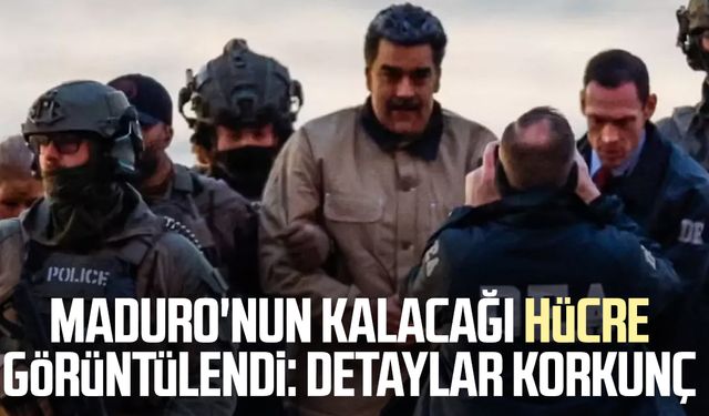 Maduro'nun kalacağı hücre görüntülendi: Detaylar korkunç