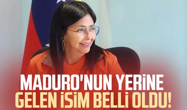 Maduro'nun yerine gelen isim belli oldu!