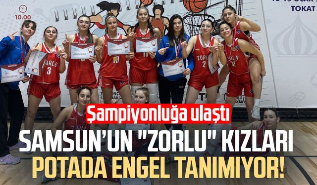 Tokat’ta Samsun rüzgarı: Zorlu Koleji şampiyon!
