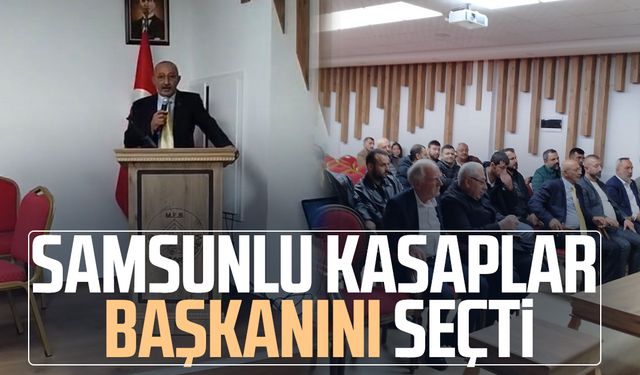 Samsunlu kasaplar başkanını seçti