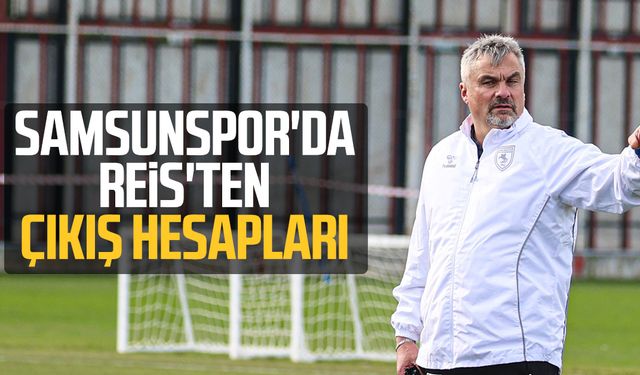 Samsunspor'da Thomas Reis'ten çıkış hesapları