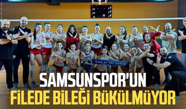 Samsunspor'un filede bileği bükülmüyor