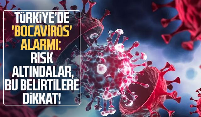 Türkiye’de bocavirüs alarmı: Bu belirtiler hafife alınmamalı