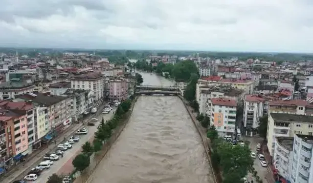 Terme’de Irmakların Çevrelediği Mahalleler