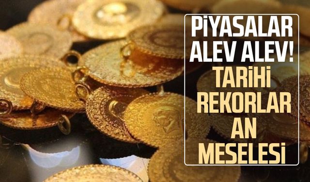 Piyasalar alev alev! Altın ve gümüşte tarihi rekorlar an meselesi