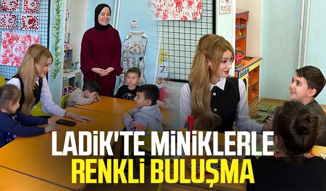 Samsun Ladik'te miniklerle renkli buluşma