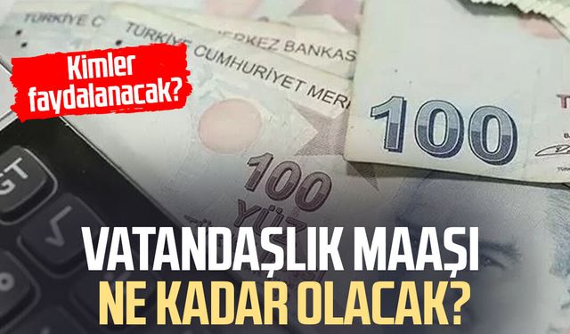Vatandaşlık maaşı ne kadar olacak?