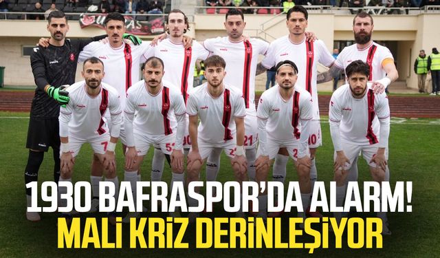 1930 Bafraspor’da alarm! Mali kriz derinleşiyor