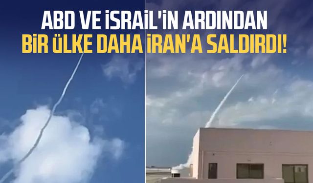 ABD ve İsrail'in ardından bir ülke daha İran'a saldırdı!