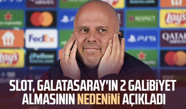 Arne Slot’tan Galatasaray itirafı: “Çok iyiydiler”