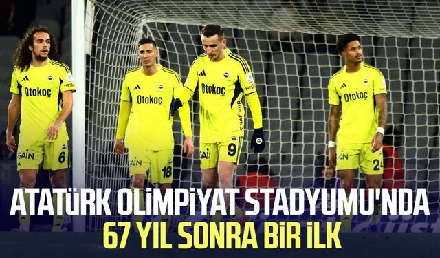 Atatürk Olimpiyat Stadyumu'nda 67 yıl sonra bir ilk