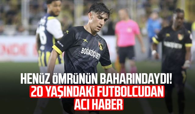 Henüz ömrünün baharındaydı! Baran Alp Vardar'dan acı haber