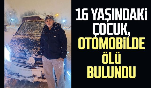 Bolu'da 16 yaşındaki çocuk, otomobilde ölü bulundu