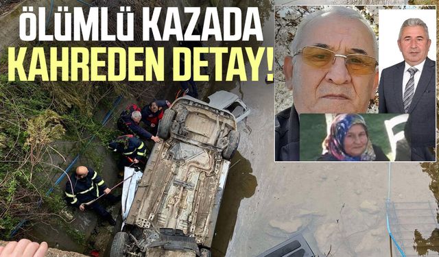 Giresun'daki ölümlü kazada kahreden detay!