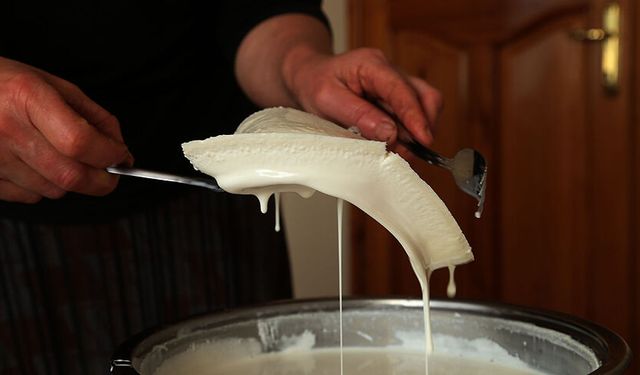 Terme’de Manda Kaymağı ve Kahvaltı Sofraları