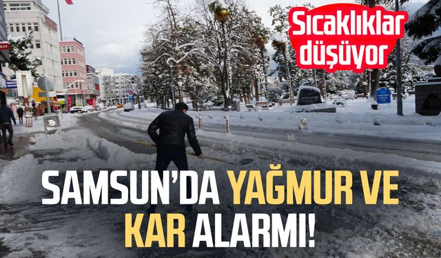 Samsun hava durumu 7 Mart Cumartesi