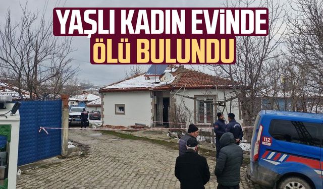 Çorum'da yaşlı kadın evinde ölü bulundu