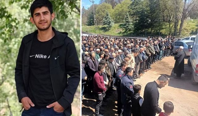 21 yaşındaki gencin acı sonu: Cenaze namazı araçtan indirilmeden kılındı