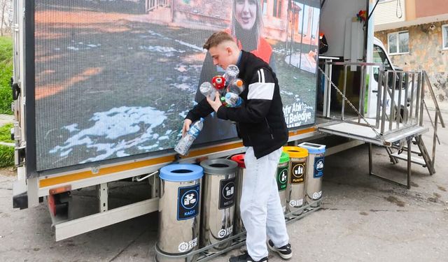 Atığını getir, paranı al! Samsun’da dikkat çeken uygulama