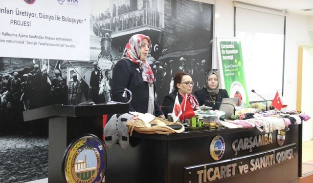 Çarşambalı kadınlar üretimle dünyaya açılıyor