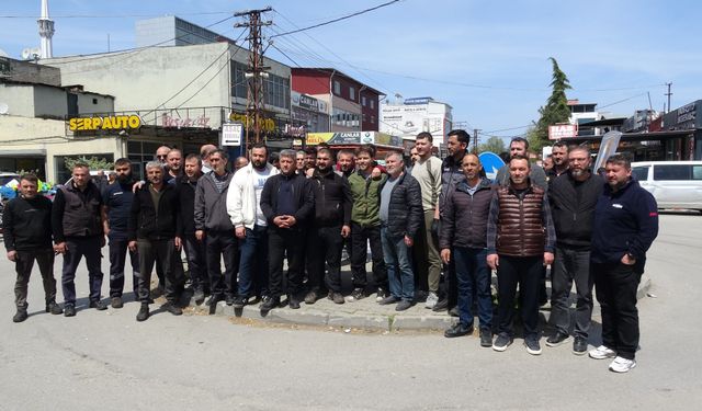 Samsun'da Eski Sanayi Sitesi esnafının Toybelen'den yer talebi