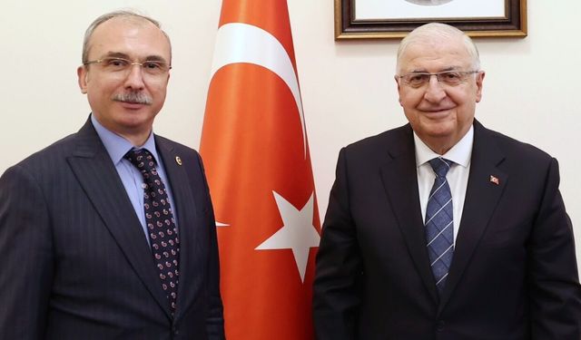AK Partili Orhan Kırcalı, Bakan Yaşar Güler ile TBMM’de görüştü