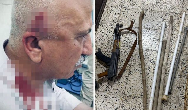 Kaymakamı bıçak ve sopalarla bu hale getirdiler