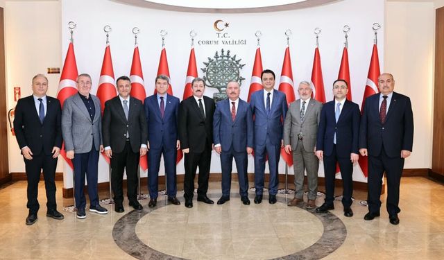 OKA Çorum’da toplandı: Samsun-Mersin Sanayi Koridoru masada!