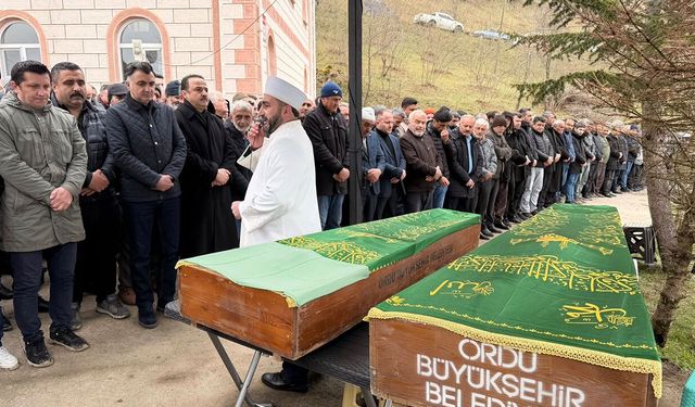Ordu’da yürekleri dağlayan kaza! Cenazede gözyaşları sel oldu