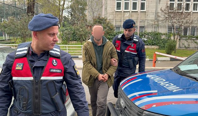 Samsun'da define ararken yakalandı, hırsızlıktan gözaltına alındı