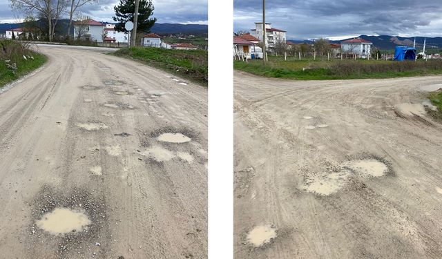 Samsun'da yol çilesi: "Her gün sanayideyiz"