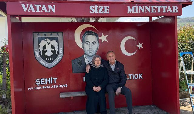 Samsunlu şehit Emre Altıok'un anısı Tekkeköy'de yaşatılıyor