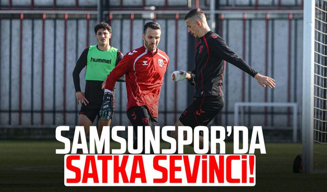 Samsunspor’da Ľubomír Satka sevinci!