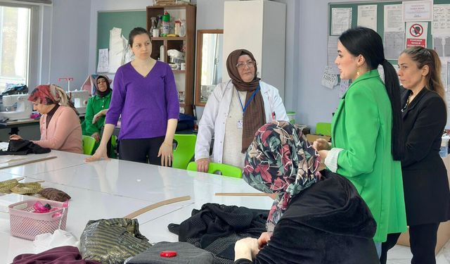 Tekkeköy Belediyesi’nden kadınlara üretim desteği