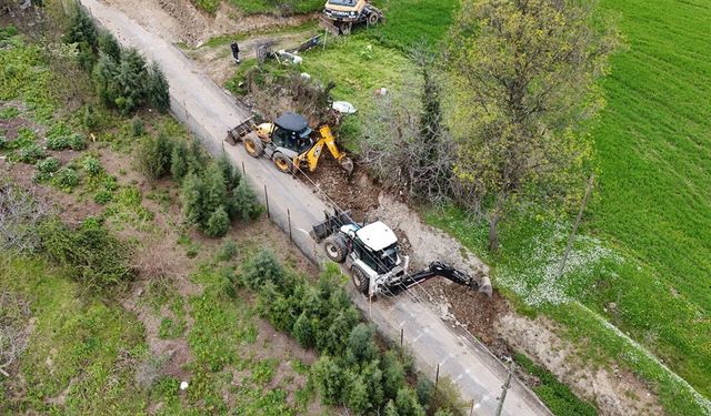 Tekkeköy’de yol atağı! Kutlukent’te çalışmalar hızlandı